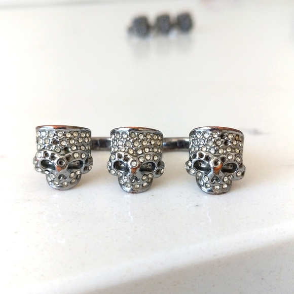 Bcbg Maxazria Skeleton Rings - Picture 5 of 8